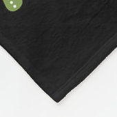 Ik leer de beste pompoen in de patch groovy. fleece deken (Hoek)