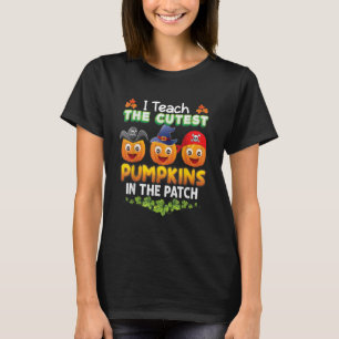 Ik leer de beste pompoen in de pleister H T-shirt