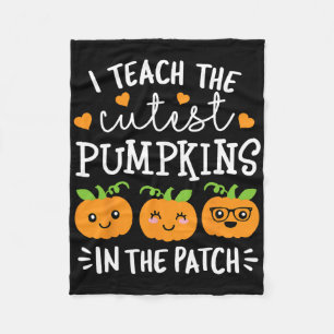 Ik leer de beste pompoenen in de patch halloween fleece deken