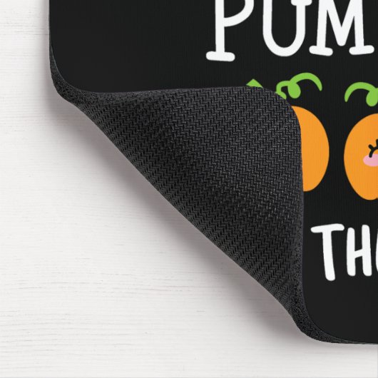 Ik leer de beste pompoenen in de patch halloween muismat (Hoek)