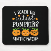 Ik leer de beste pompoenen in de patch halloween muismat (Voorkant)