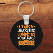 Ik leer de beste pompoenen in de patch halloween sleutelhanger (Voorkant)