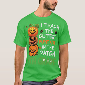 Ik leer de beste pompoenen in het 8e Afstudeerder  T-shirt