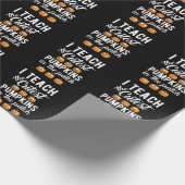 Ik leer de Cutest Pumpkins in de Patch Cadeaupapier (Hoek)