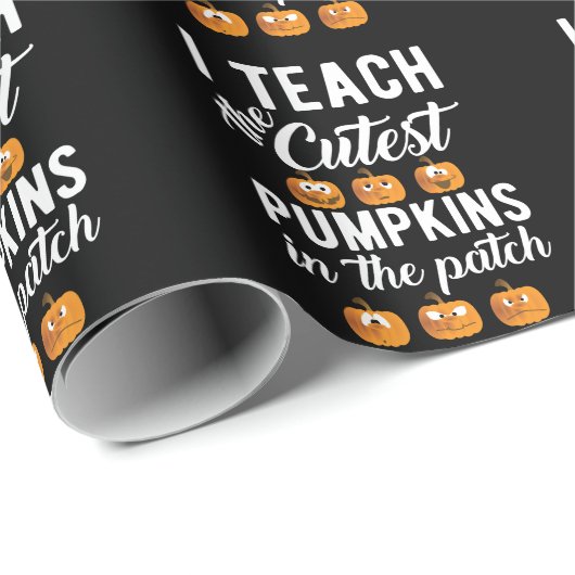 Ik leer de Cutest Pumpkins in de Patch Cadeaupapier (Rol Hoek)