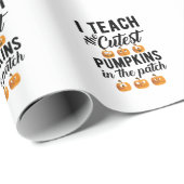 Ik leer de Cutest Pumpkins in de Patch Cadeaupapier (Rol Hoek)