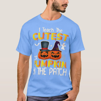 Ik leer de Cutest Pumpkins in de Patch, leraar F T-shirt