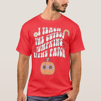 Ik leer de Cutest Pumpkins in de Patch voor Teach T-shirt
