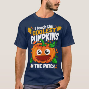 Ik leer de koelste pompoenen in het patchalwee. t-shirt