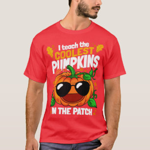 Ik leer de koelste pompoenen in het patchalwee. t-shirt