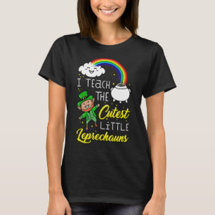 Ik leer de Kutest Little Leprechauns St Patrick D T-shirt