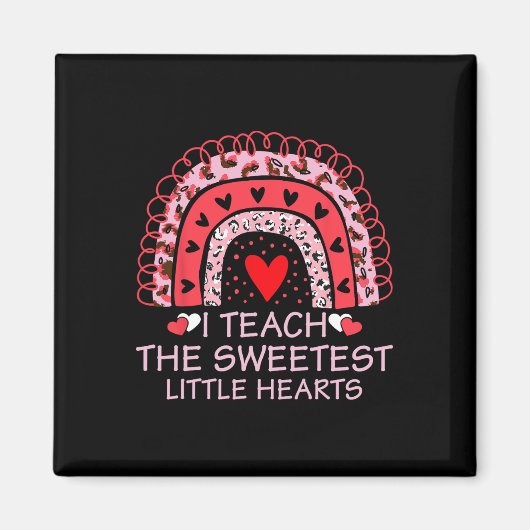 Ik leer de liefste kleine hartenleraar Valenti Magneet (Voorkant)