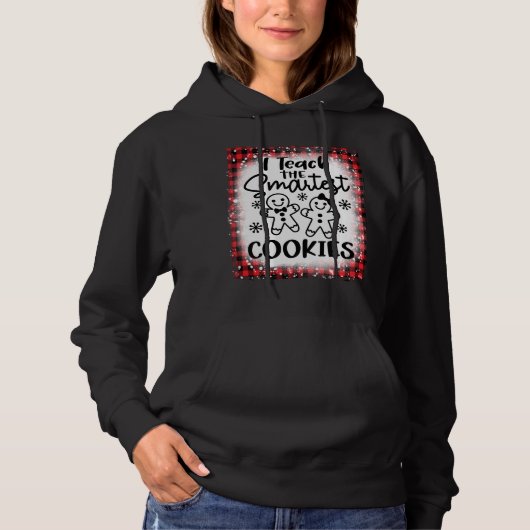 Ik leer de mooiste koekjes tandbrood leraar C Hoodie (Voorkant)
