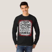Ik leer de mooiste koekjes tandbrood leraar C T-shirt (Voorkant volledig)