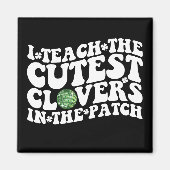 Ik leer de Schattigee klavers in de Patch Disco Ba Magneet (Voorkant)