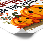 Ik leer de Schattigee pompoenen in de patch voor k Poster (Hoek)
