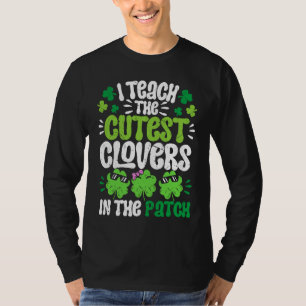 Ik leer de schattigste klavers in de lap Teacher S T-shirt