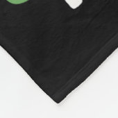 Ik leer de schattigste klavers in lap St. Patrick' Fleece Deken (Hoek)