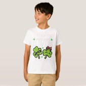Ik leer de schattigste klavers in lap St. Patrick' T-shirt (Voorkant volledig)