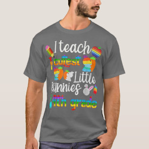 Ik leer de schattigste kleine konijntjes in de 4de t-shirt