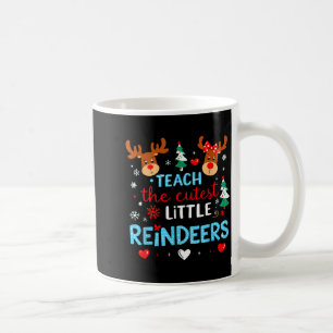 Ik leer de schattigste kleine rendieren Leraar Ker Koffiemok