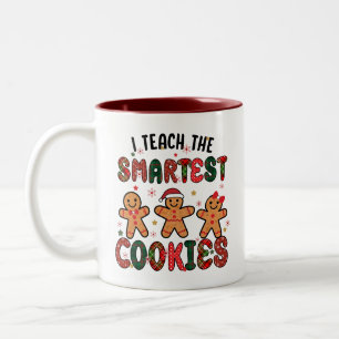 Ik leer de slimste Cookies leraar Tweekleurige Koffiemok