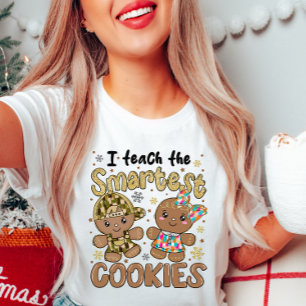 Ik leer de slimste kerstkoekjes t-shirt