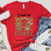 Ik leer de slimste kerstkoekjes t-shirt