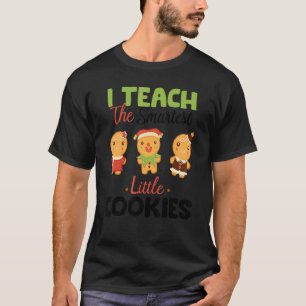 Ik leer de slimste kleine koekjes leraar Christus T-shirt