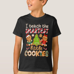 Ik leer de slimste kleine koekjes leraar Christus T-shirt