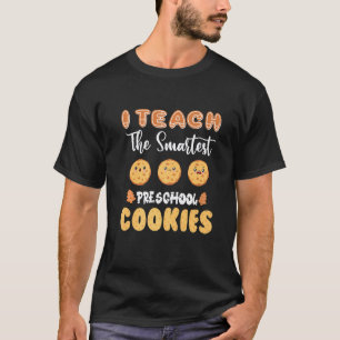 Ik leer de slimste kleuters koekjes kerst T T-shirt