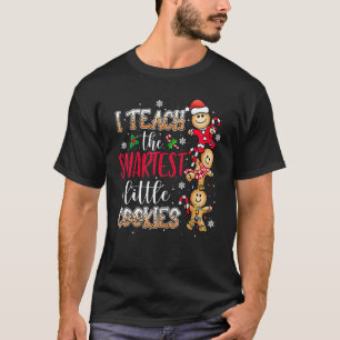 Ik leer de slimste koekjes Kleine leraar Christus T-shirt