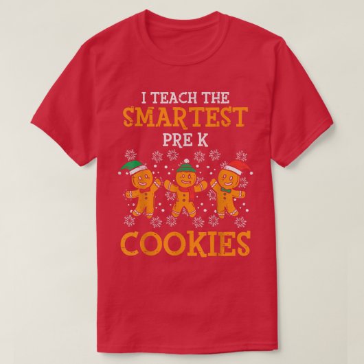 Ik leer de slimste koekjes voor de allereerste lee t-shirt (Design voorkant)