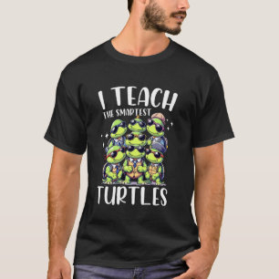 Ik leer de slimste schildpadden Grappige favoriete T-shirt