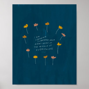 "Ik leer diep ademen.." Poster