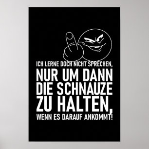 IK LEER DOCH GEEN SPREKEN POSTER