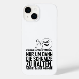 IK LEER DOCH NIET PRATEN Case-Mate iPhone 14 HOESJE