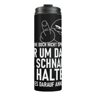 IK LEER DOCH NIET PRATEN THERMOSBEKER