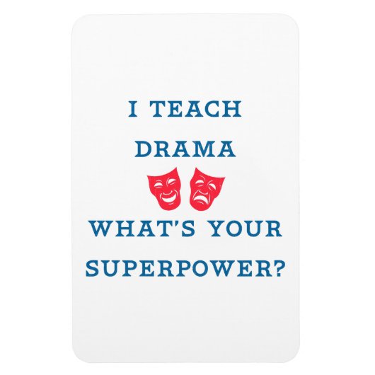 Ik leer Drama wat je Superpower is? Magneet (Verticaal)