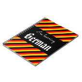 "Ik leer Duits" notebook Notitieboek (Linkerzijde)