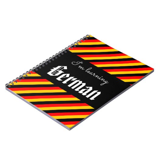 "Ik leer Duits" notebook Notitieboek (Linkerzijde)