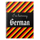 "Ik leer Duits" notebook Notitieboek (Voorkant)