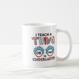 Ik leer een ding of twee op de kleuterschool Terug Koffiemok