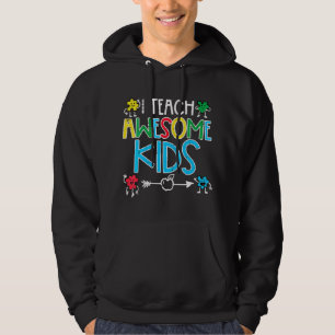 Ik leer Geweldige Kinder autisme-bewustmakingseres Hoodie