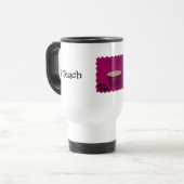 Ik Leer Grappige Koffie Spreuk Reisbeker (Voorkant links)