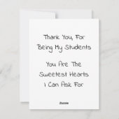 Ik leer het liefste hart regenboog Valentijnse Feestdagenkaart (Achterkant)