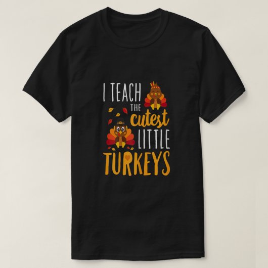 Ik leer het Shirt van de Kutste kalkoenen, leraar (Design voorkant)