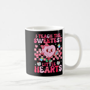Ik Leer Het Zoetste Kleine Hart Leraar Valentin Koffiemok