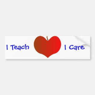 Ik leer, ik geef Bumpersticker