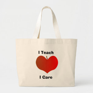 Ik leer, ik geef Canvas tas
